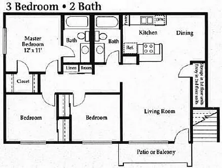 Unit 137 160 floor plan
